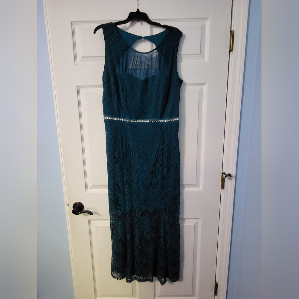 Long lace dress